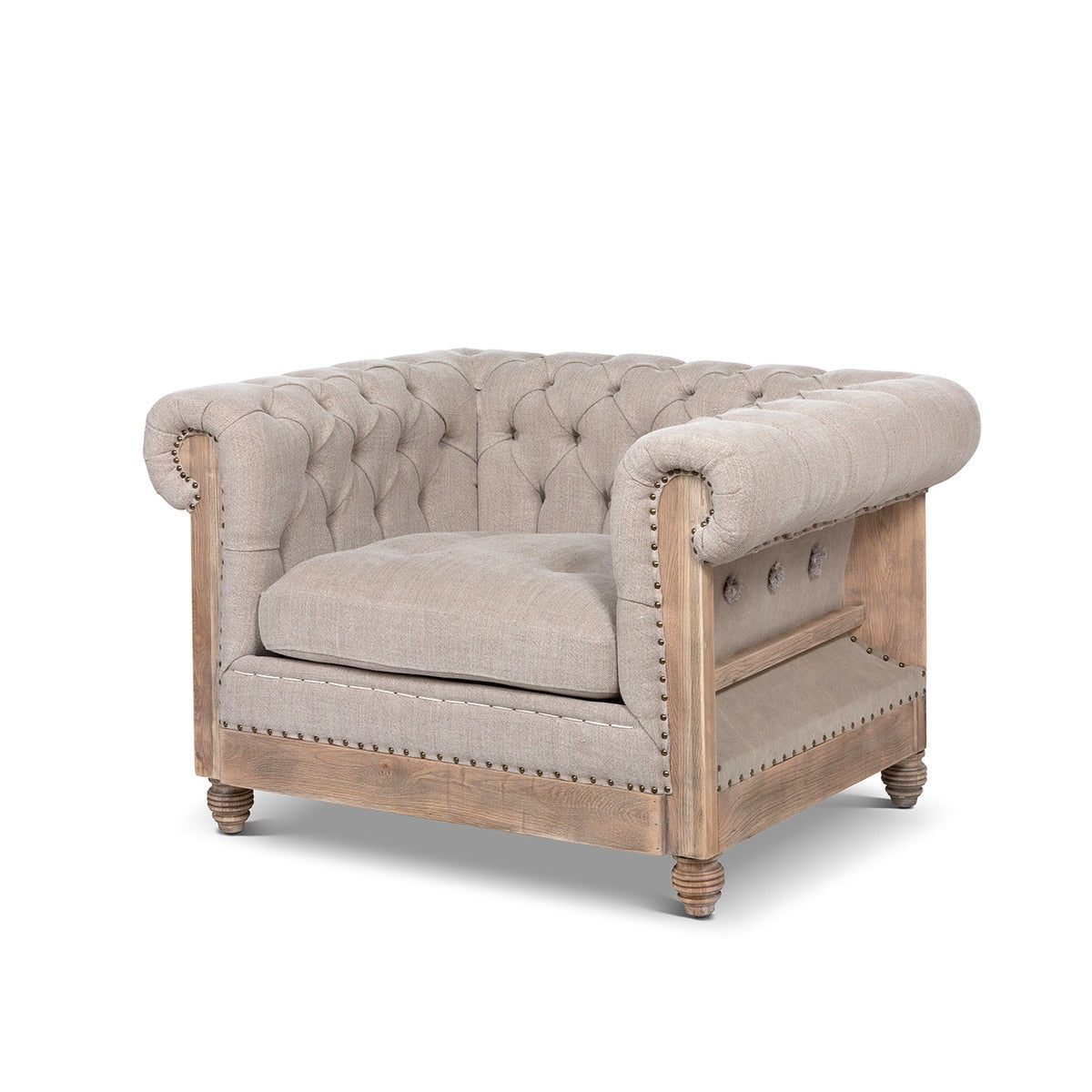 Hillcrest Tufted Chair | Elegant Tufted Upholstered Seating