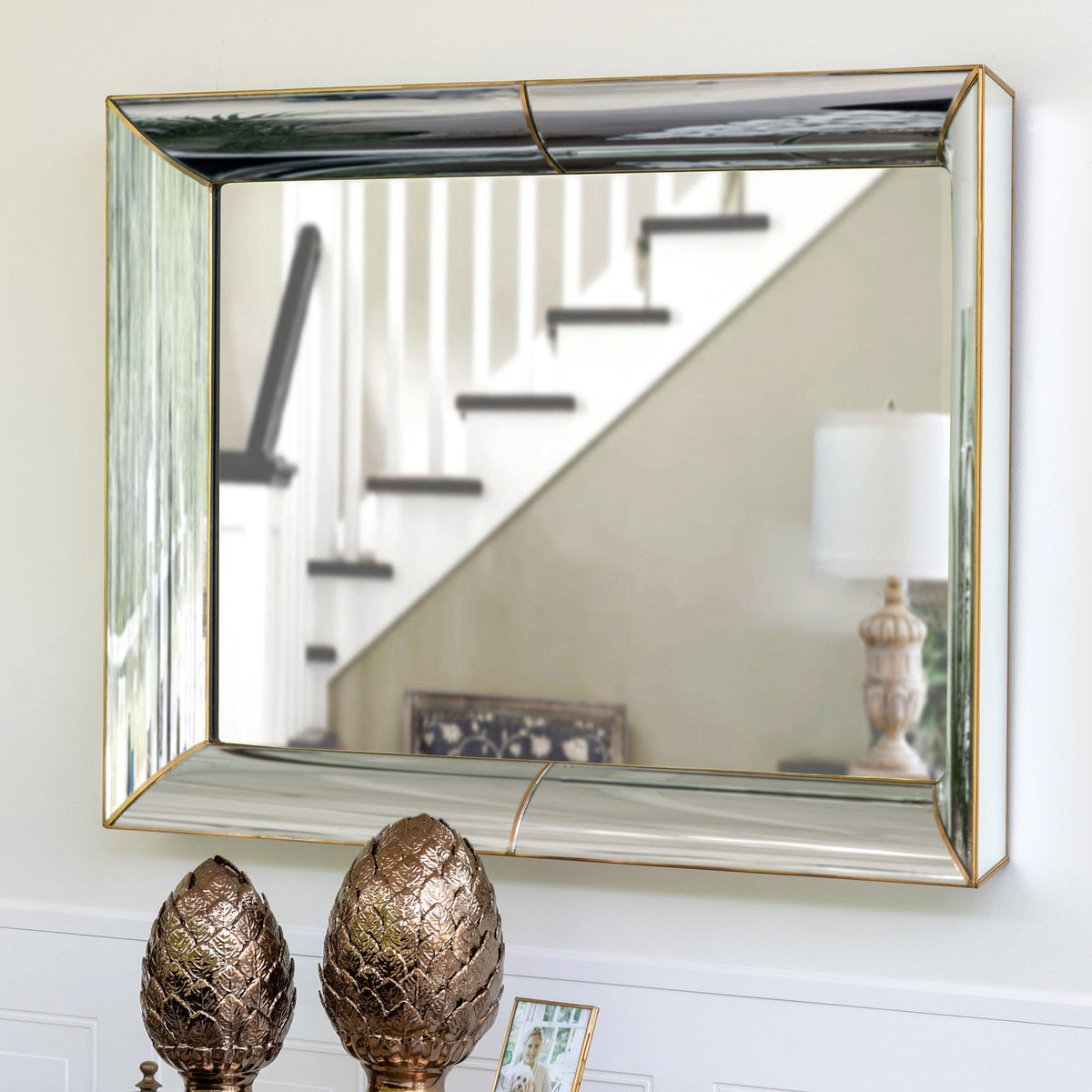 Adler Wall Mirror | Large Decorative Accent for Modern Interiors