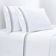 350TC Embroidered Border Sheet Set