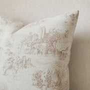 Fable Toile Scenic Pillow Covers