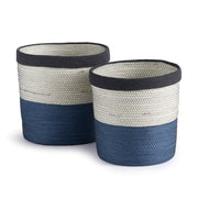 AYDEN ROUND BASKETS, SET OF 2