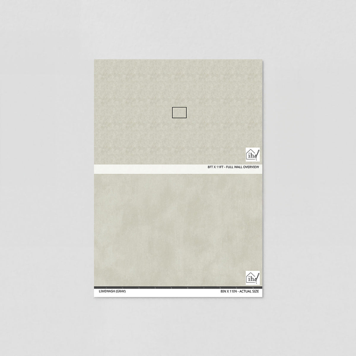 Limewash (Gray) Wallpaper