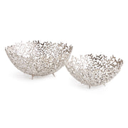 CELINE DECORATIVE BOWLS, SET OF 2