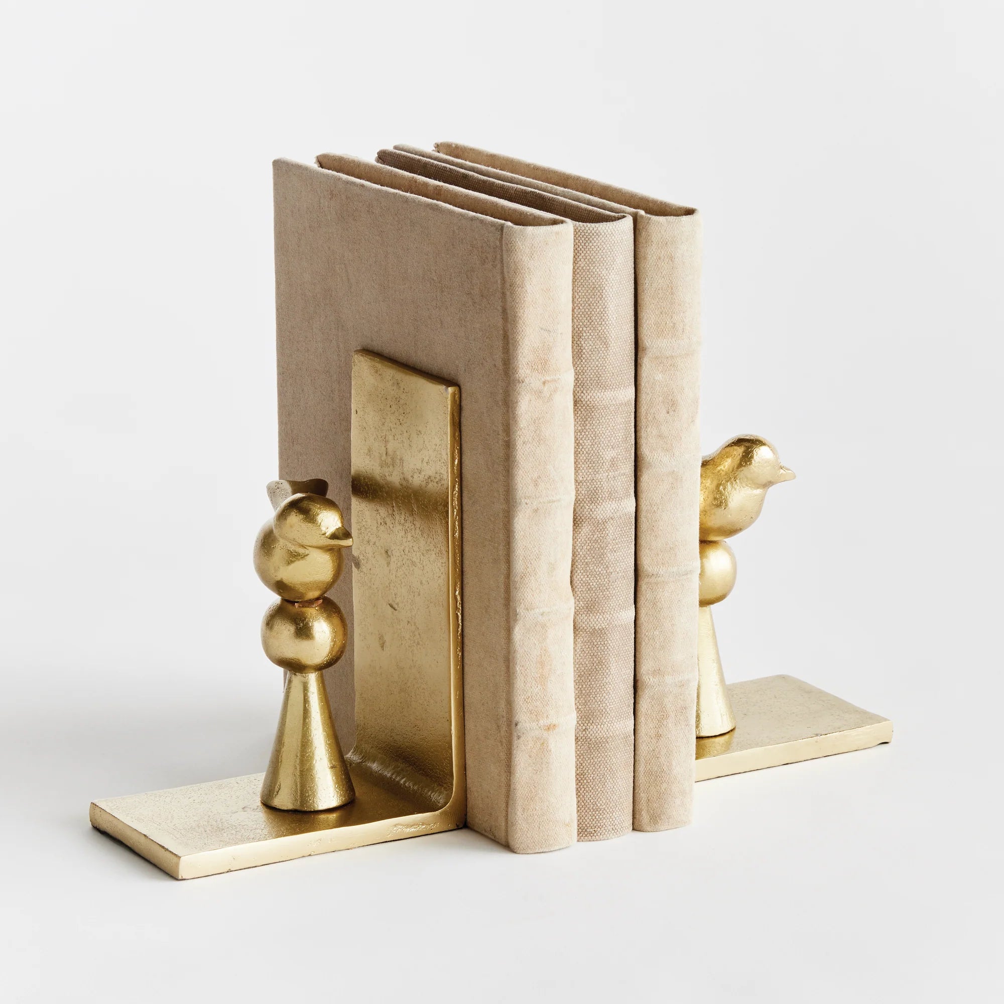 BIRDSONG BOOKENDS, SET OF 2