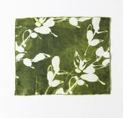 Porto Print Olive Linen Placemat | 15x18 | Goldie Home