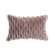 Curves Sculpted Shearling Pillow