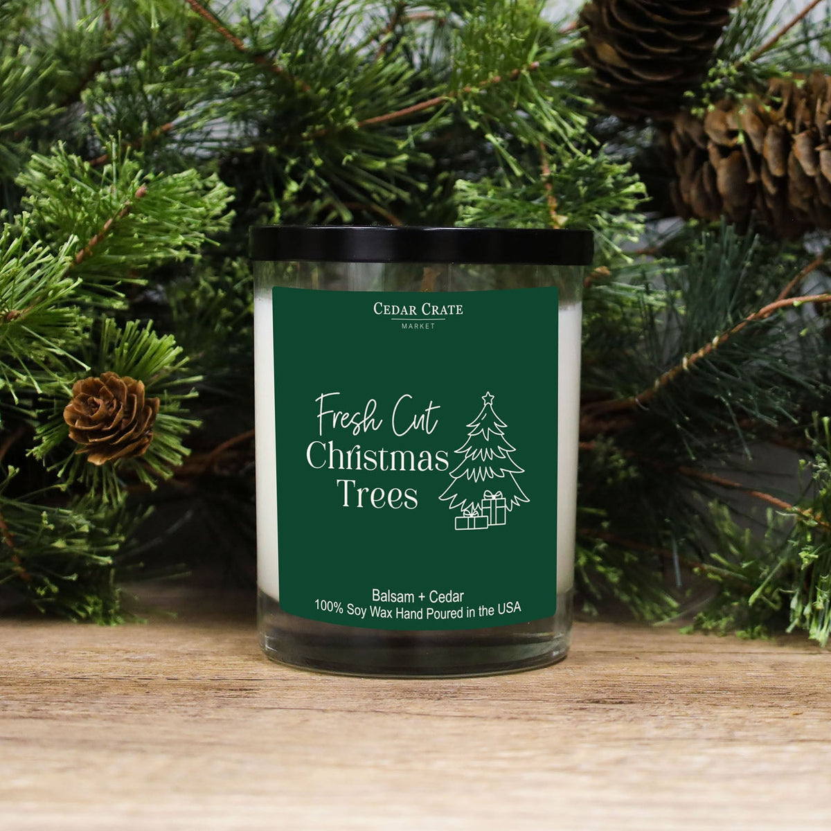 Christmas Candles - Fresh Cut Christmas Trees Fraser Fir