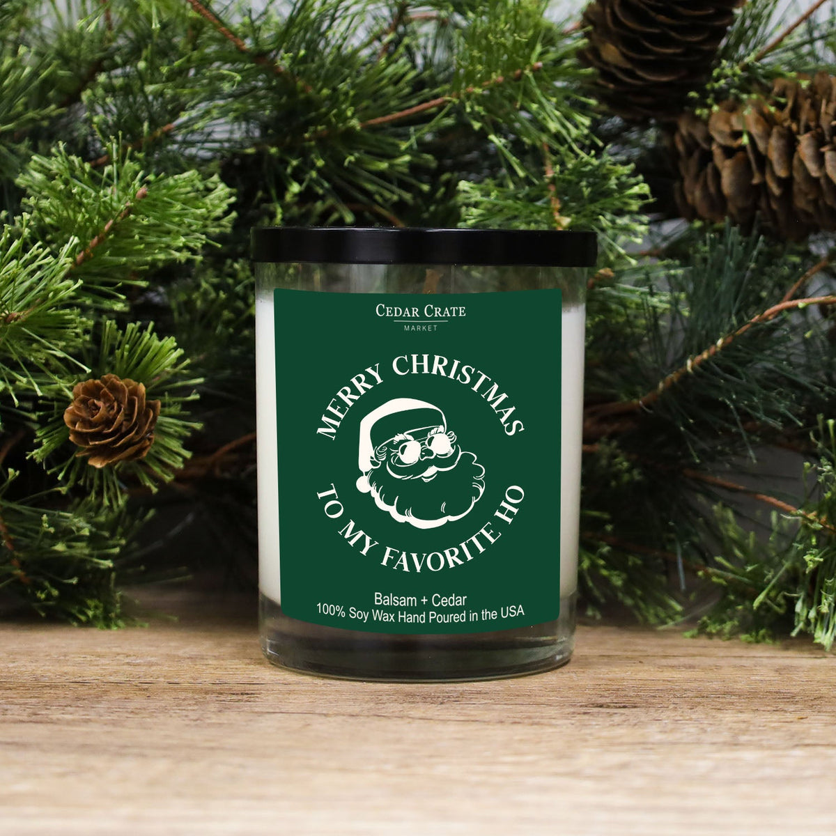 Christmas Candles - Merry Christmas To My Favorite Ho, Color