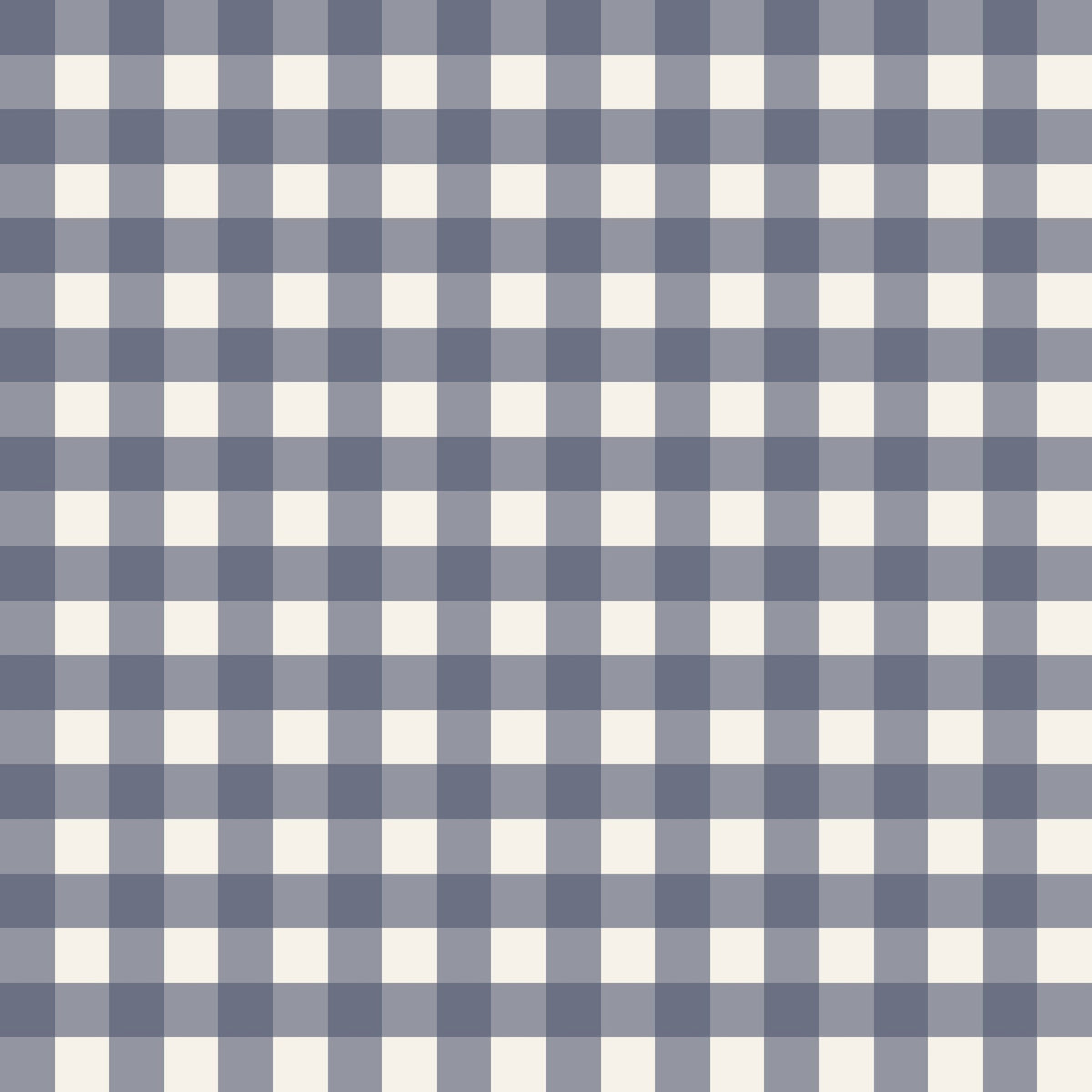 Simply Gingham Small (Navy) Wallpaper