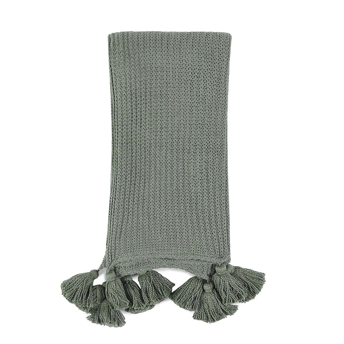 TC Veda 50x70 Throw - Sage