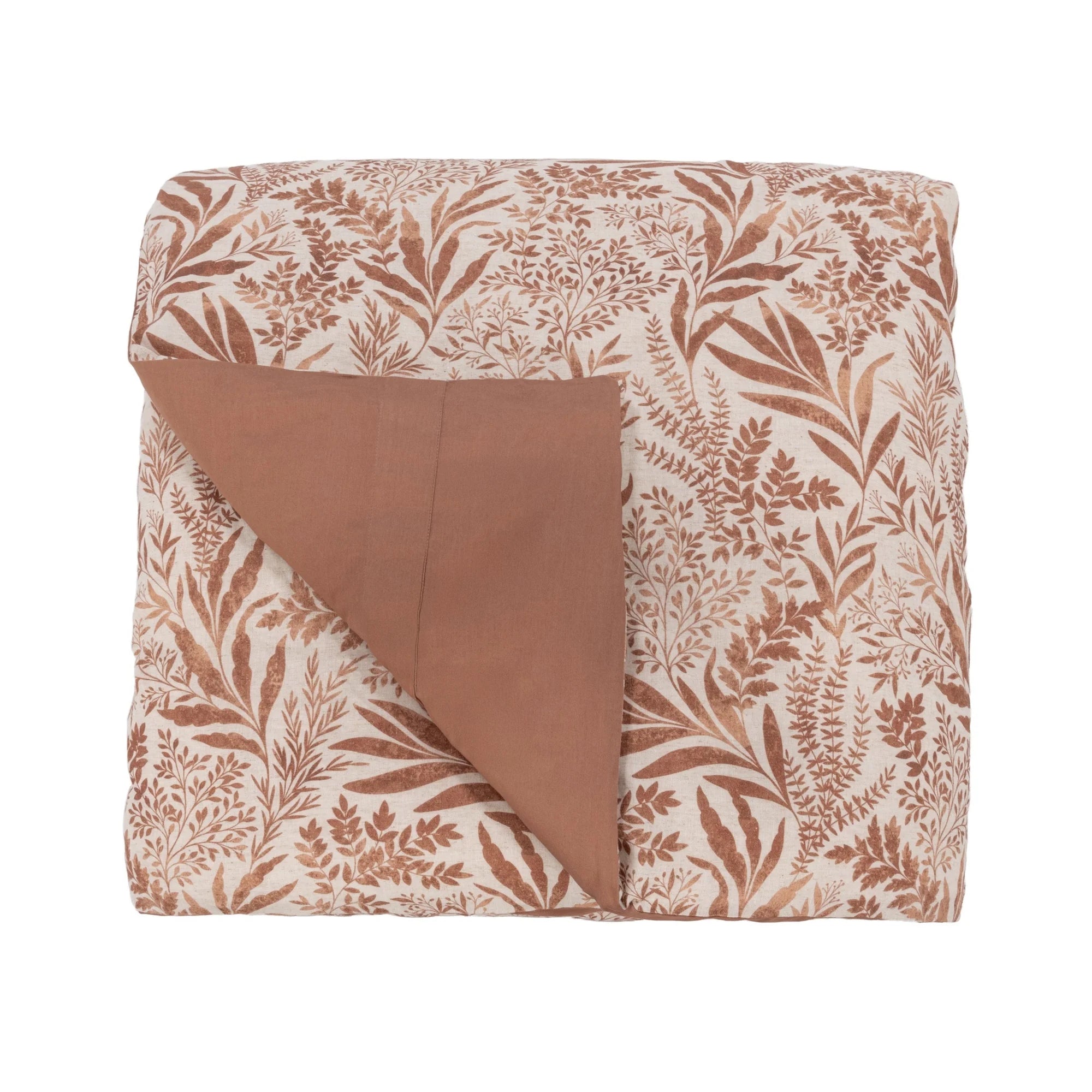 Mulberry Duvet Collection - Chestnut Brown/King