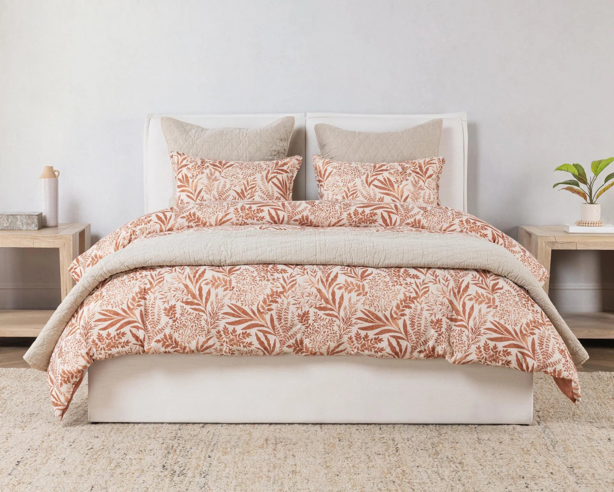 Mulberry Duvet Collection - Chestnut Brown/King