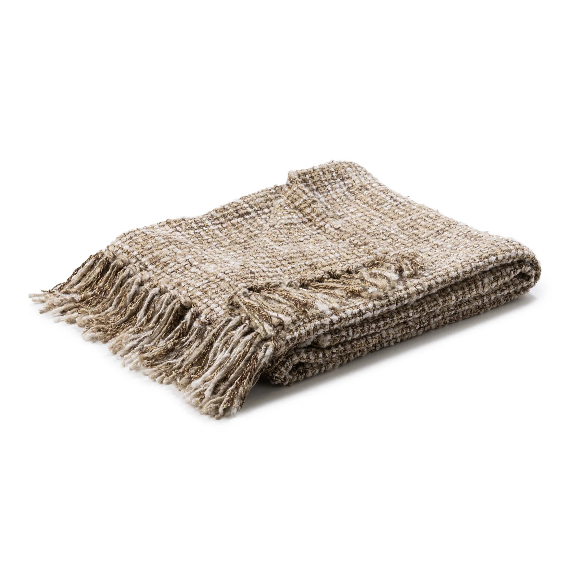 TC Porter 50x70 Throw - Natural/Ivory