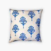Blue Harmony - Pure Linen Throw Pillow Cover
