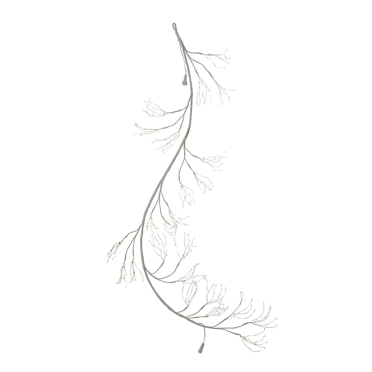 Winter LED Connectable Lighted Garland | Elegant Holiday Garland