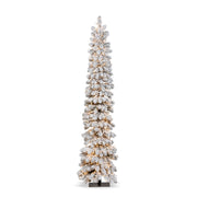 Snowy Alpine Tree 6 Ft | Snow-Dusted Rustic Holiday Décor