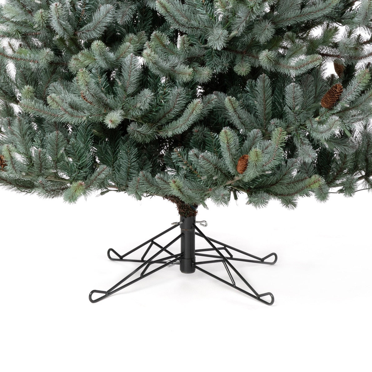 7.5' Blue Spruce LED Tree | Clear & Multi-Option Lights – Holiday Décor
