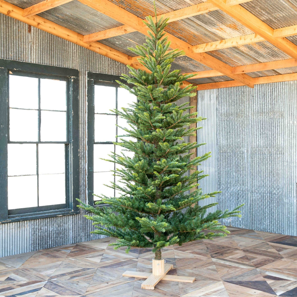 9' Great Northern Spruce Tree with Micro LED Lights | Elegant Holiday Tree