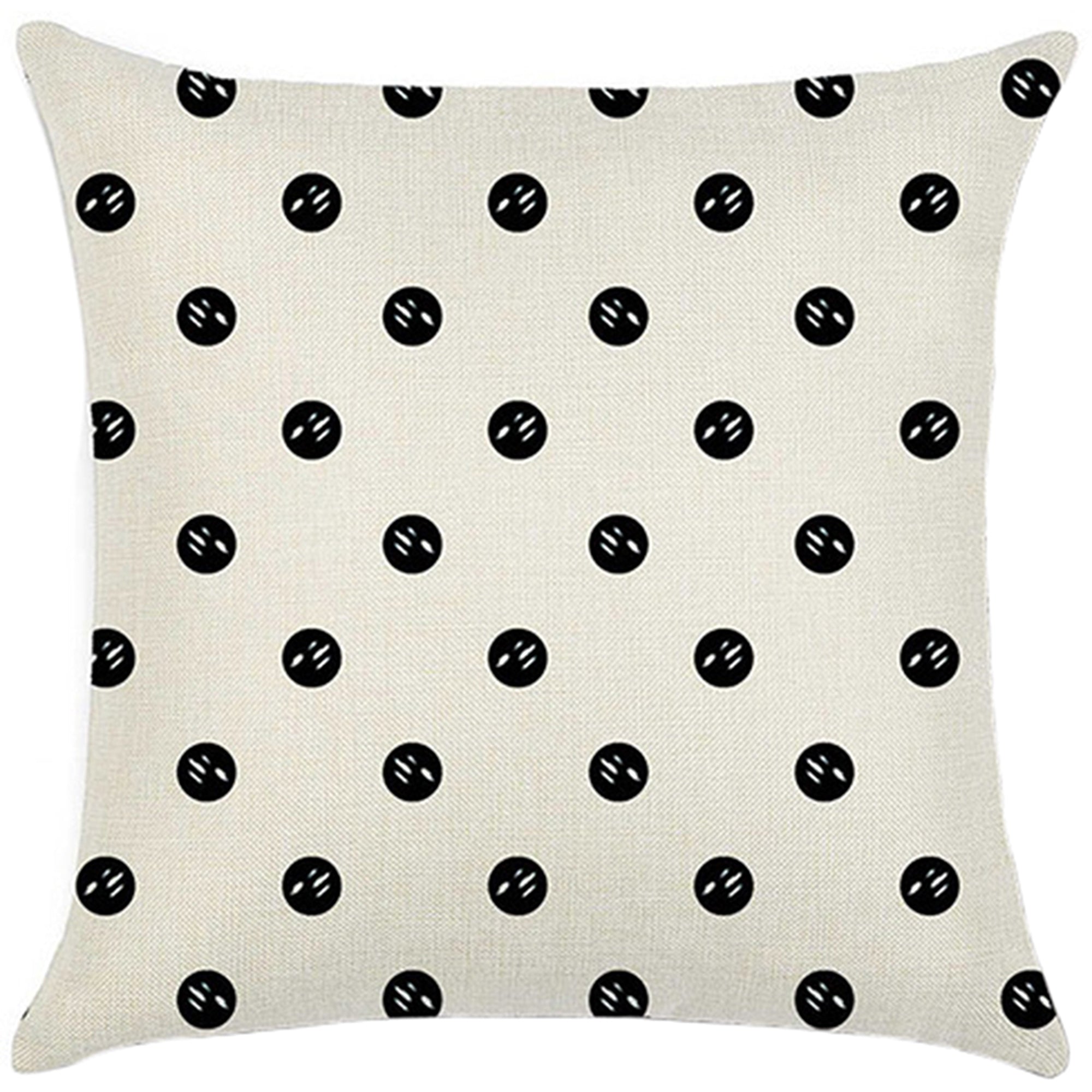 Throw Pillow Cover with 450g Insert, geometric, 18X18, Decorative Cushion – Fancy & Stacy