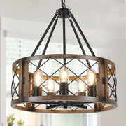 Farmhouse Round Chandelier