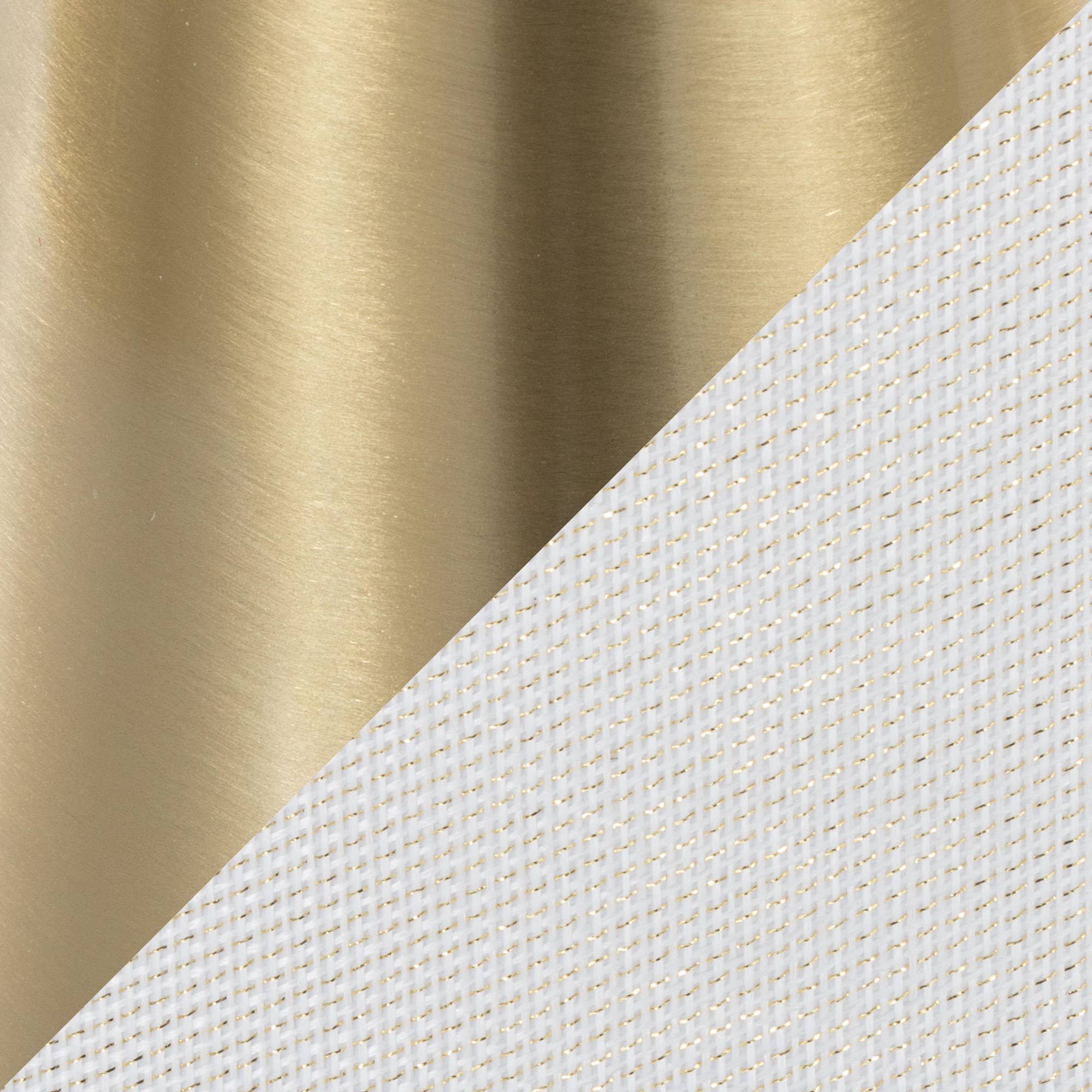 Cone Travertine 27" Table Lamp - In Gold Metal: Gold Metal, Travertine, Tan Leaf Shade