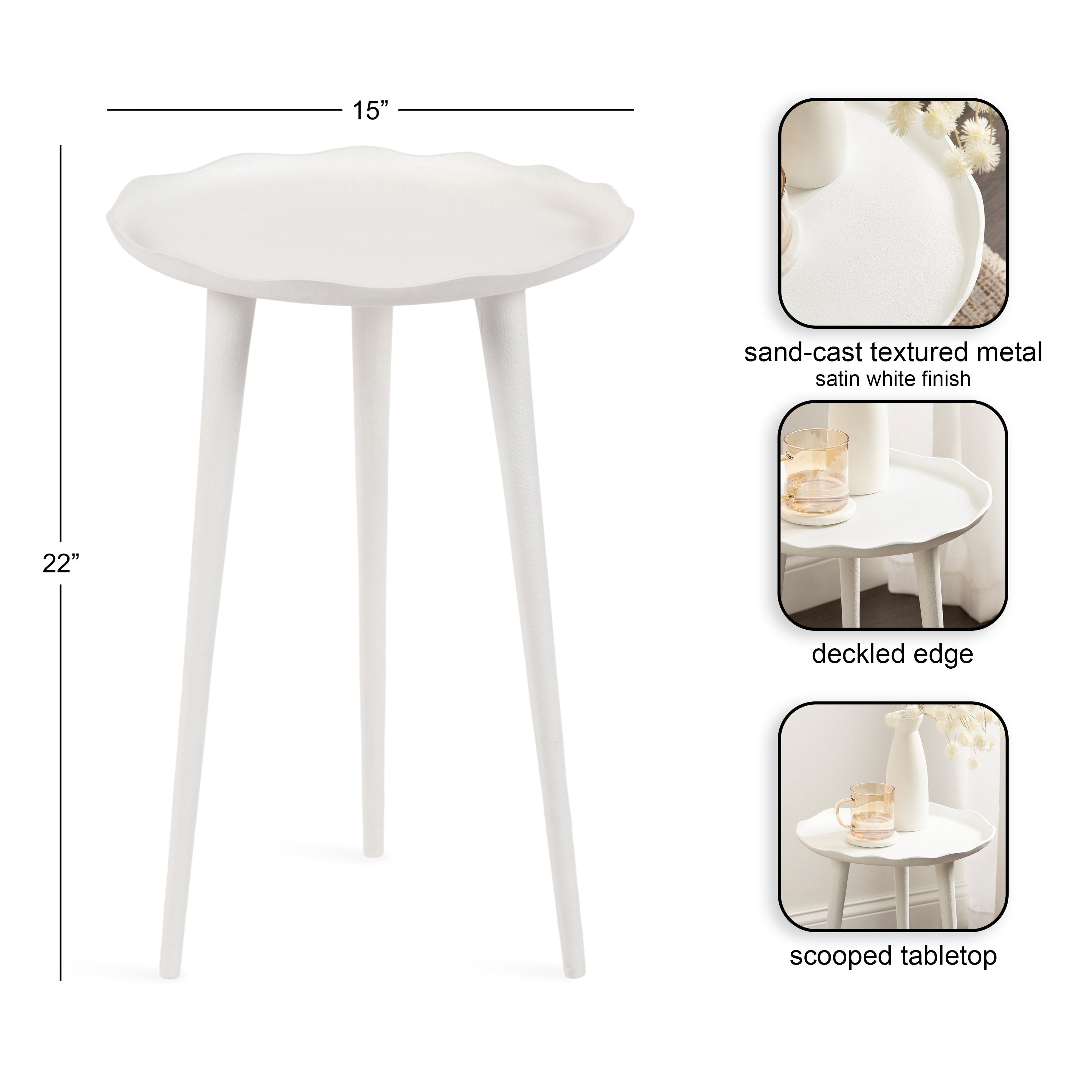 Alessia Round Side Table