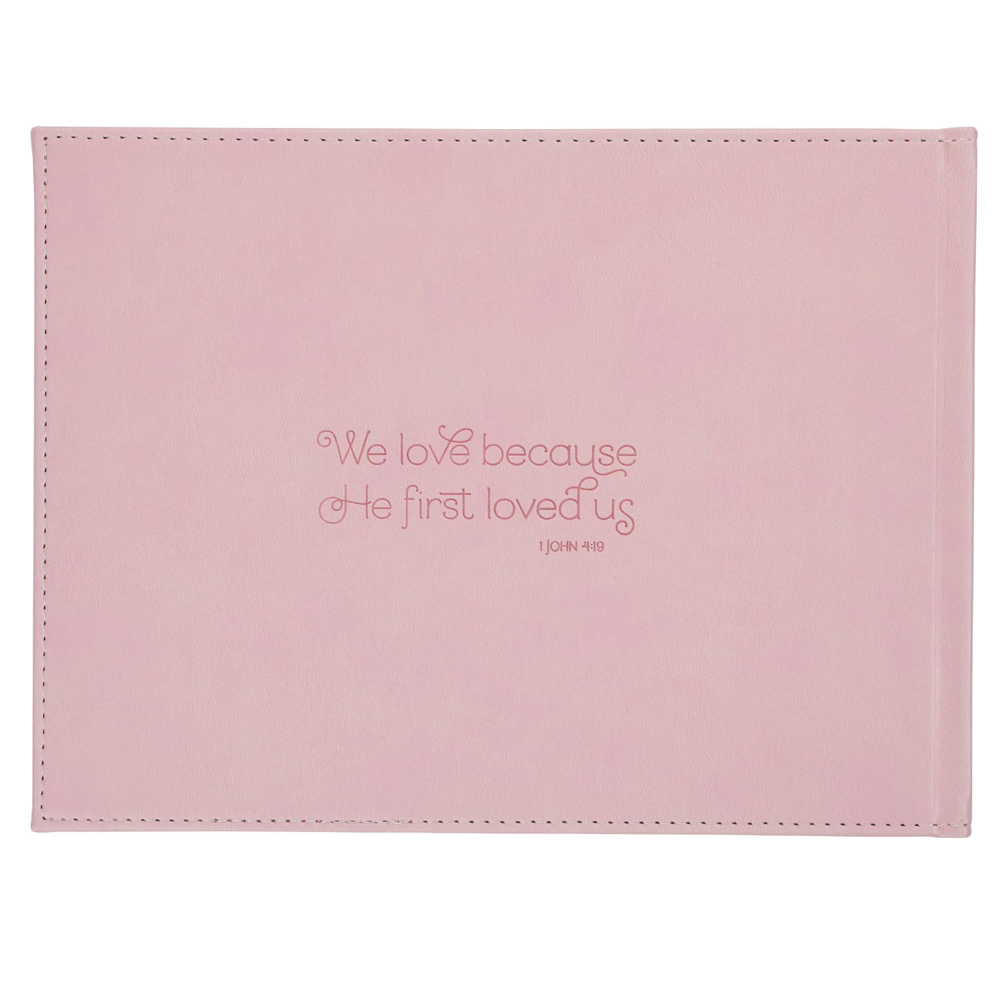 Guest Book Pink/White Floral Mr. & Mrs.
