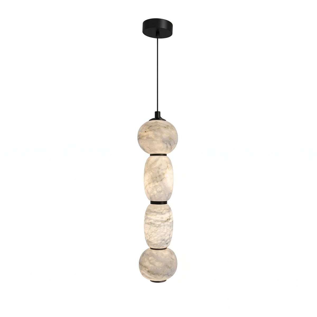 Alabaster Pendulous Pearl Pendant Light