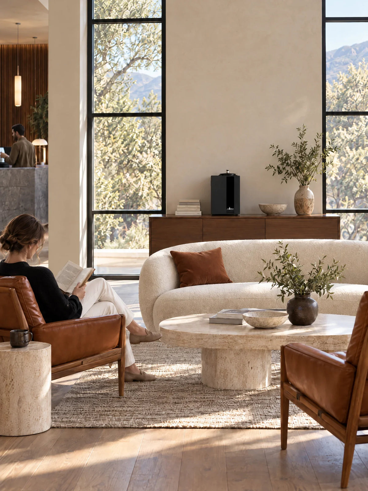 ARO PRO Smart HVAC Scent Diffuser Up to 4,000 Sqft - Bluetooth & Waterless