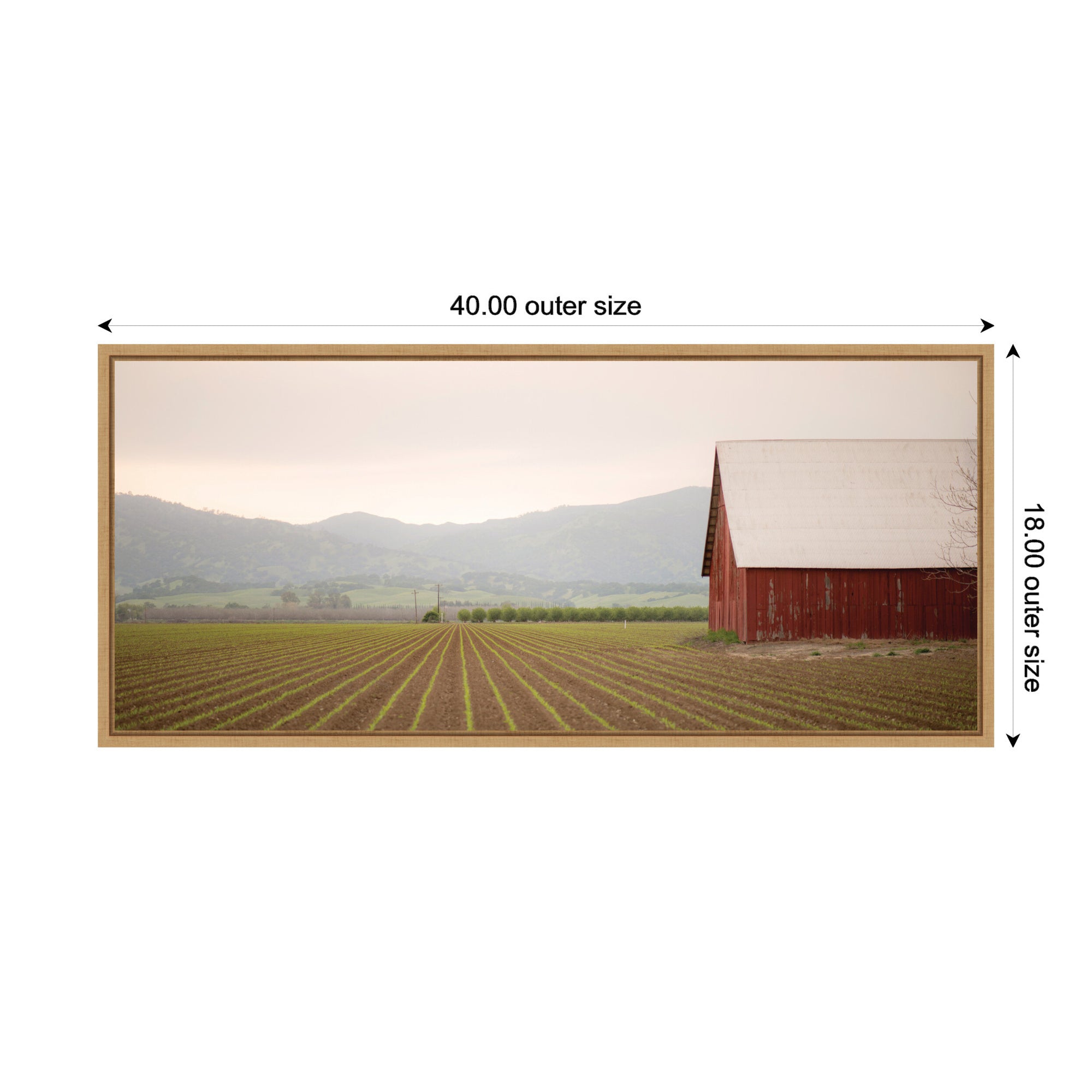 Sylvie Farm Life Framed Canvas by Crystal Lynn Collins