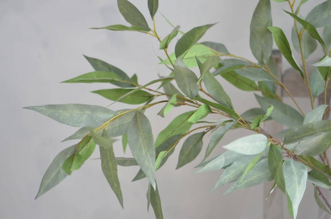 41"Quality Artificial Frosty Eucalyptus-Lush or Frosty: Lush Green