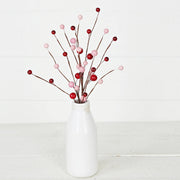 16" Red and Pink Berry Pick