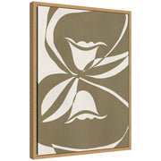Sylvie Bound by Beauty 2 Framed Canvas by Shatha Al Dafai