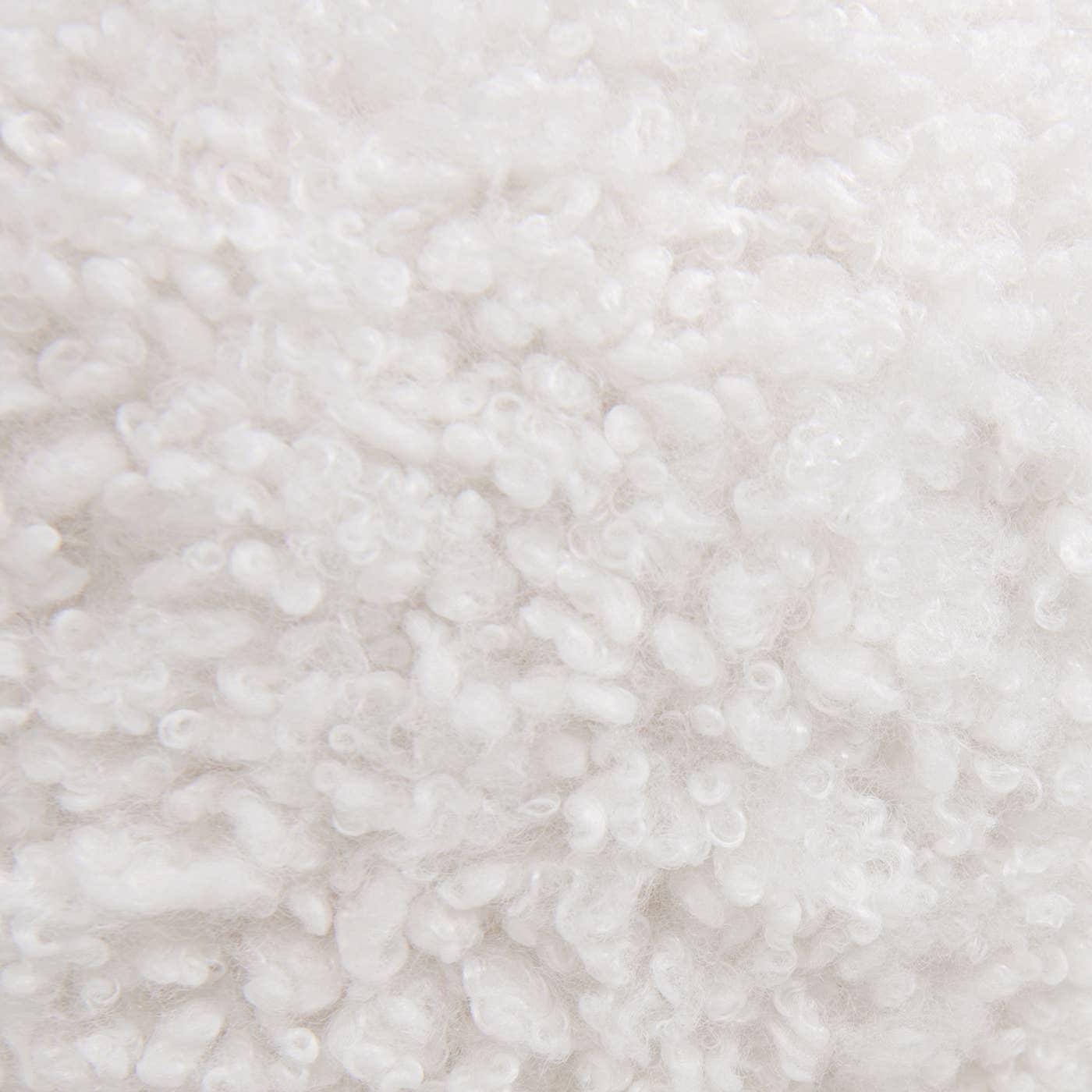 Home Ayla 9" Round Sphere Accent Ball Throw Pillow White