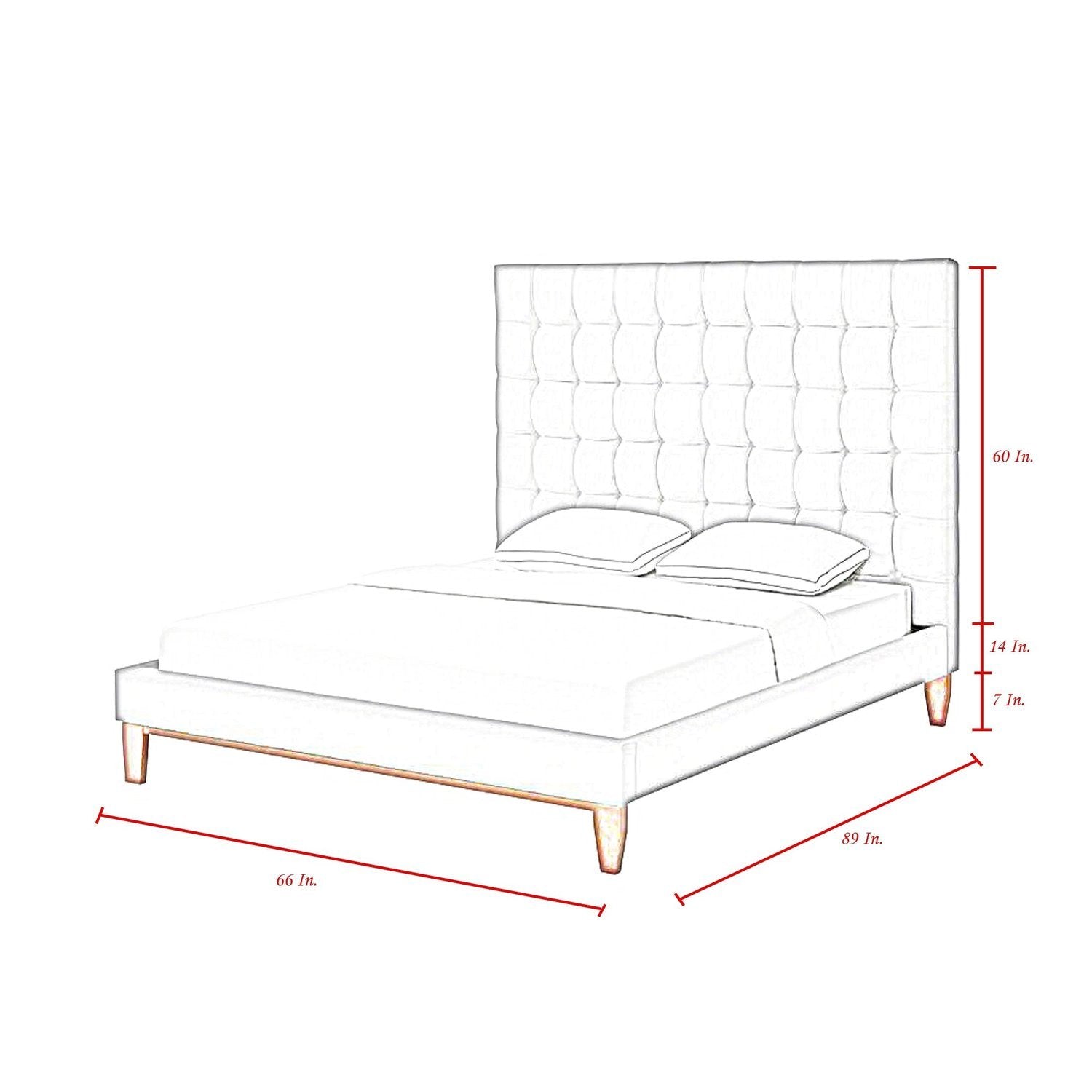 Bond Linen Button Tufted Bedframe