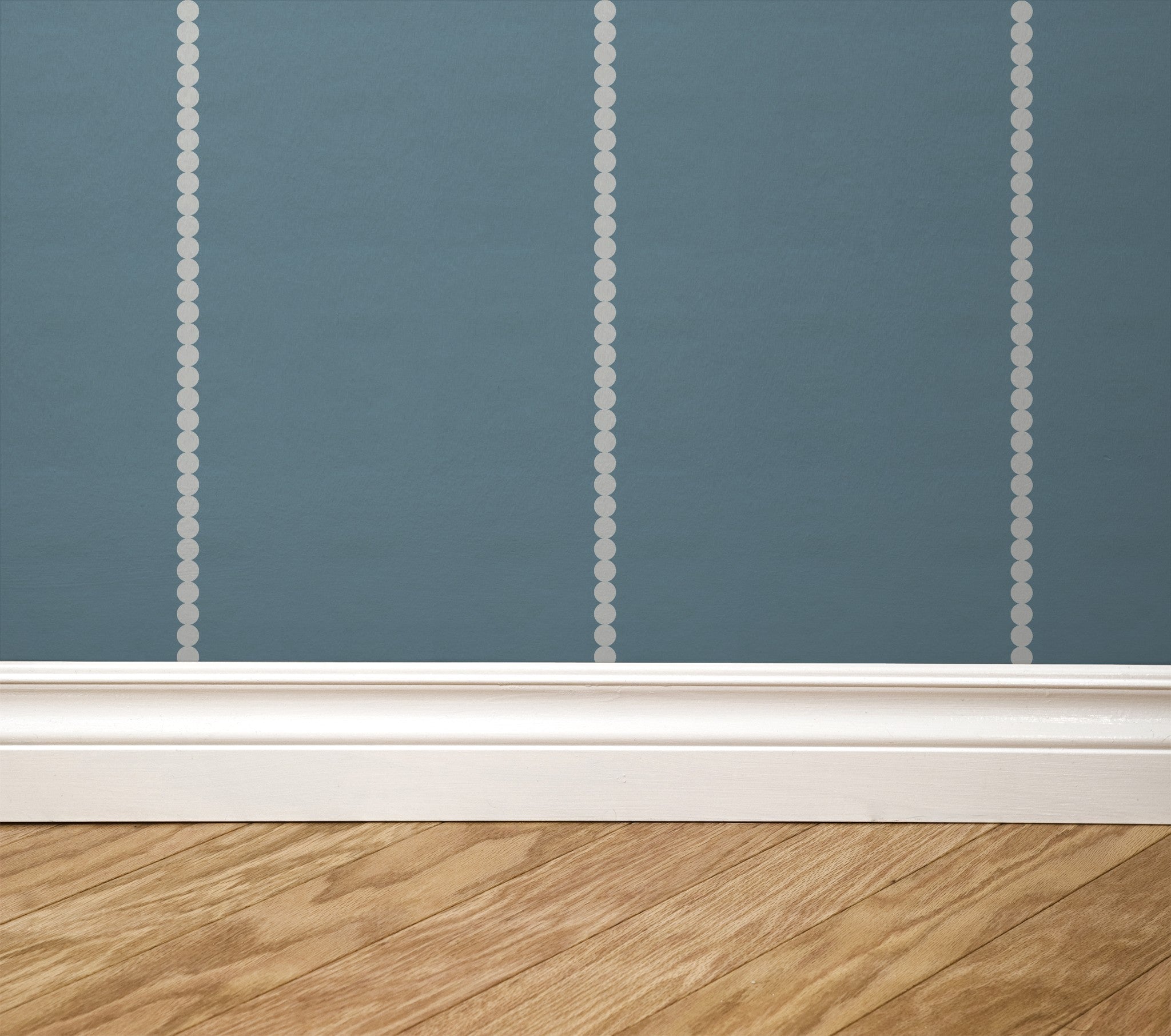 Pinstripe Dot (Blue) Wallpaper