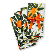 Fall/Harvest Citrus Grove Napkin Set Of 4: Multi / 100% cotton / Machine wash cold separately, tumble dry low