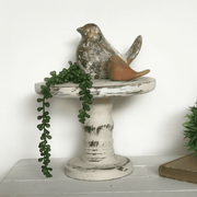 White Wooden Cake Holder