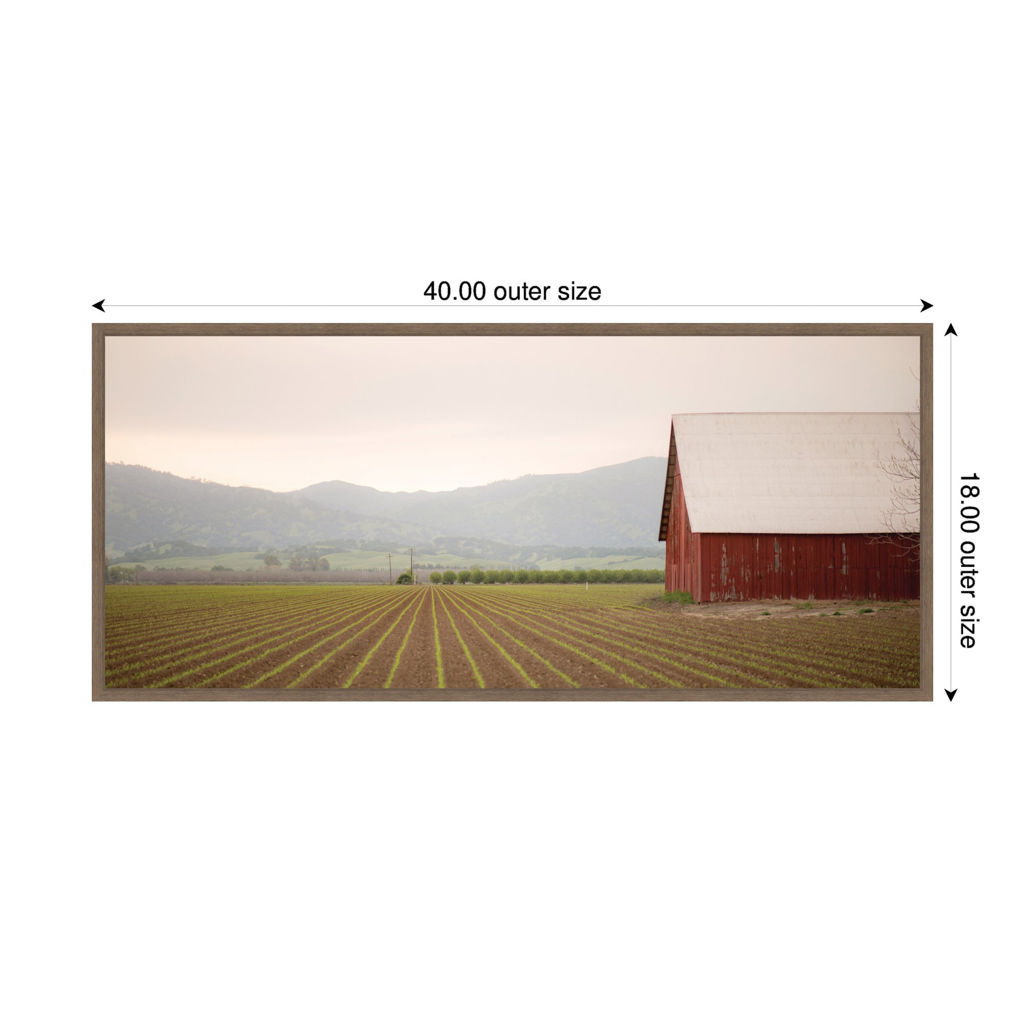 Sylvie Farm Life Framed Canvas by Crystal Lynn Collins
