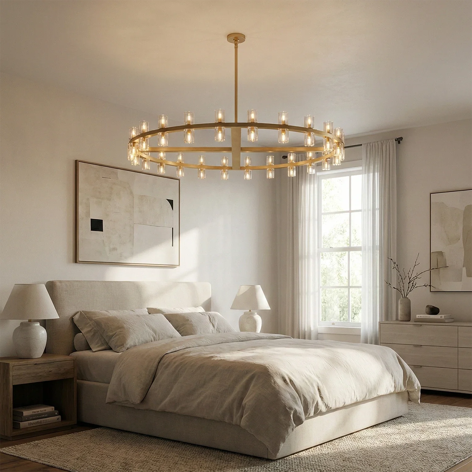 CrystalRay Linear Chandelier Series