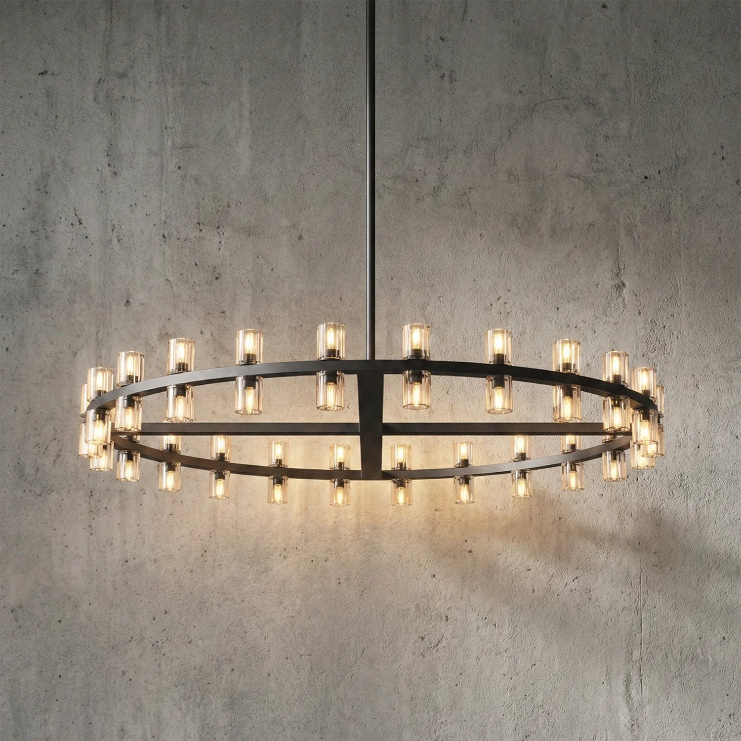 CrystalRay Linear Chandelier Series