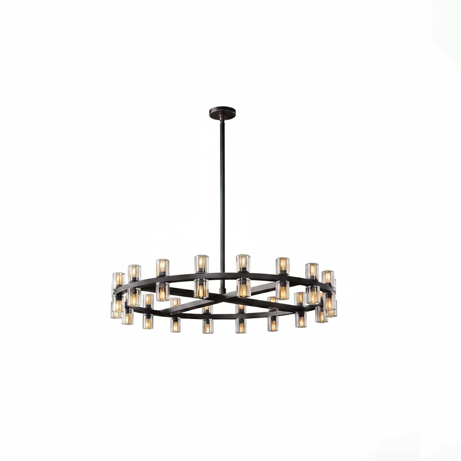 CrystalRay Linear Chandelier Series