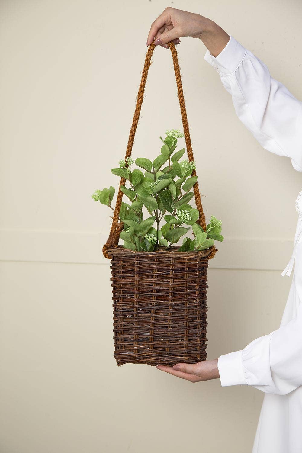 8x3.5x9.5" Basket - Brown