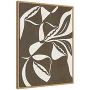 Sylvie Bound by Beauty 8 Framed Canvas by Shatha Al Dafai