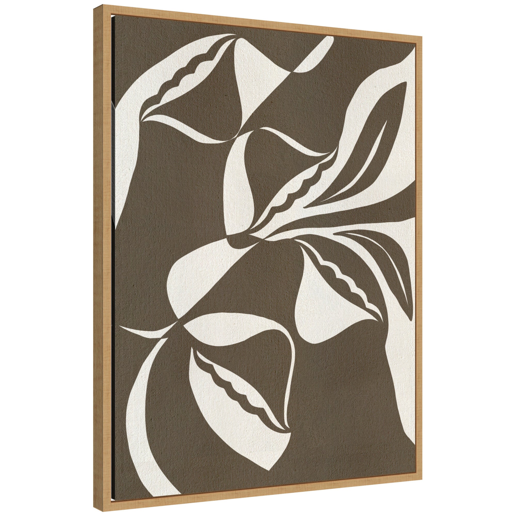 Sylvie Bound by Beauty 8 Framed Canvas by Shatha Al Dafai