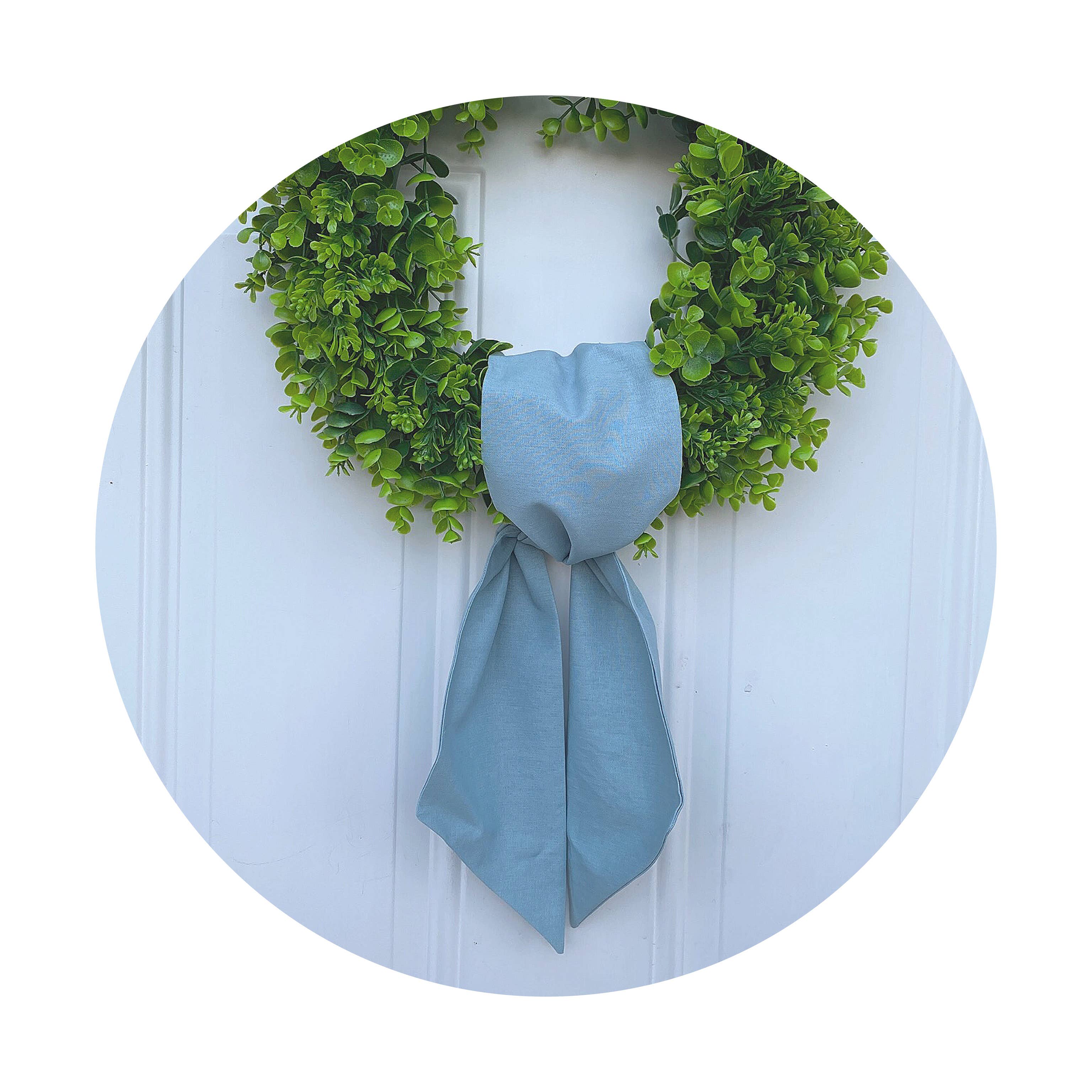 Linen Sashes: Mango / 54 inches