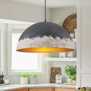 Hammered Dome Pendant Light