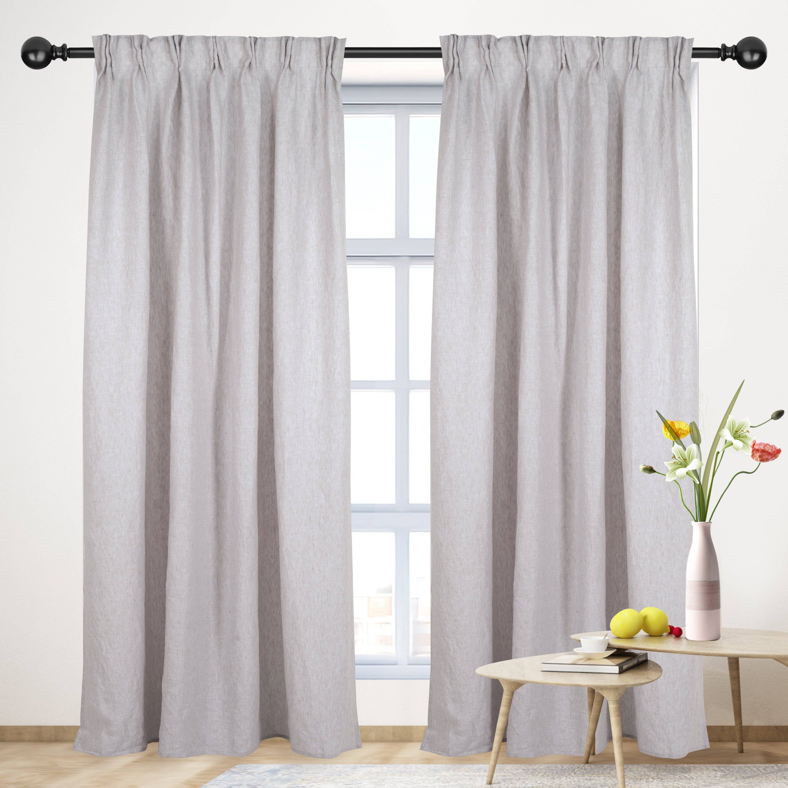 Basic Curtain: White / Cotton Lining / 5096