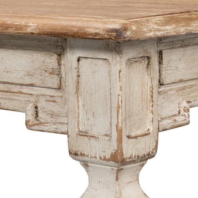 Elise Dining Table, Grey - White Glove Included