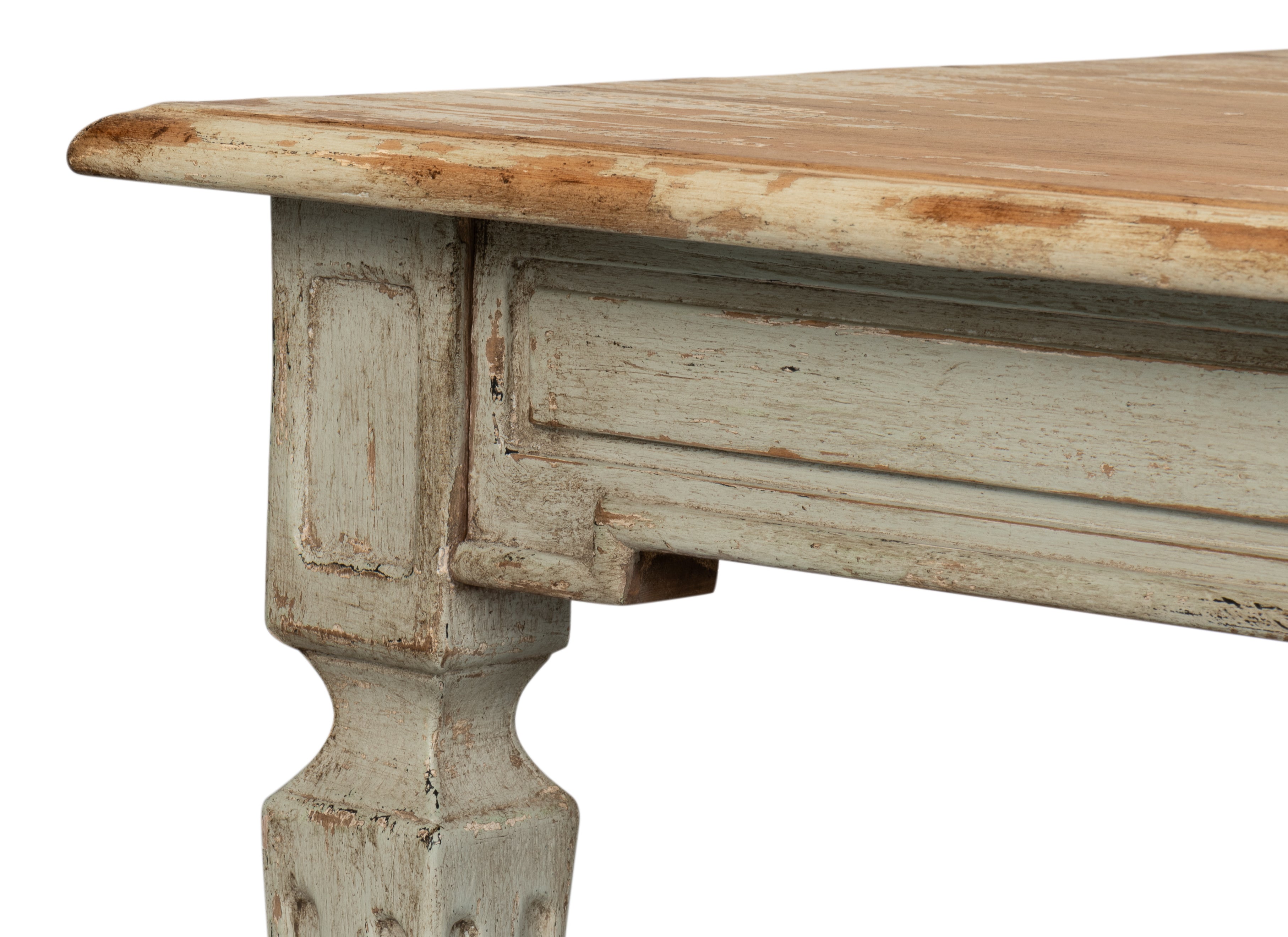 Elise Dining Table, Sage - White Glove Included